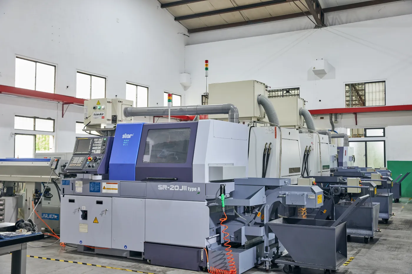 鎧越精密工廠設備