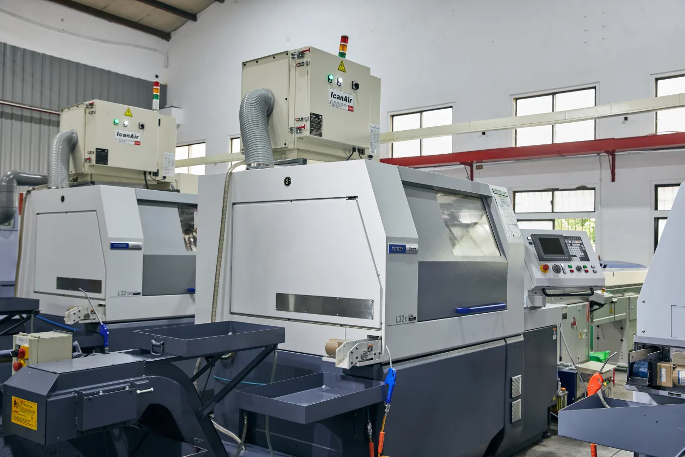 鎧越精密工廠設備